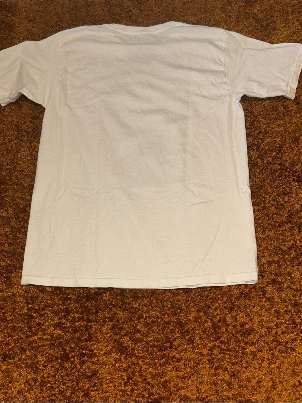 Men's White Short Sleeve Anime Graphic Tee - Picture 5 of 6